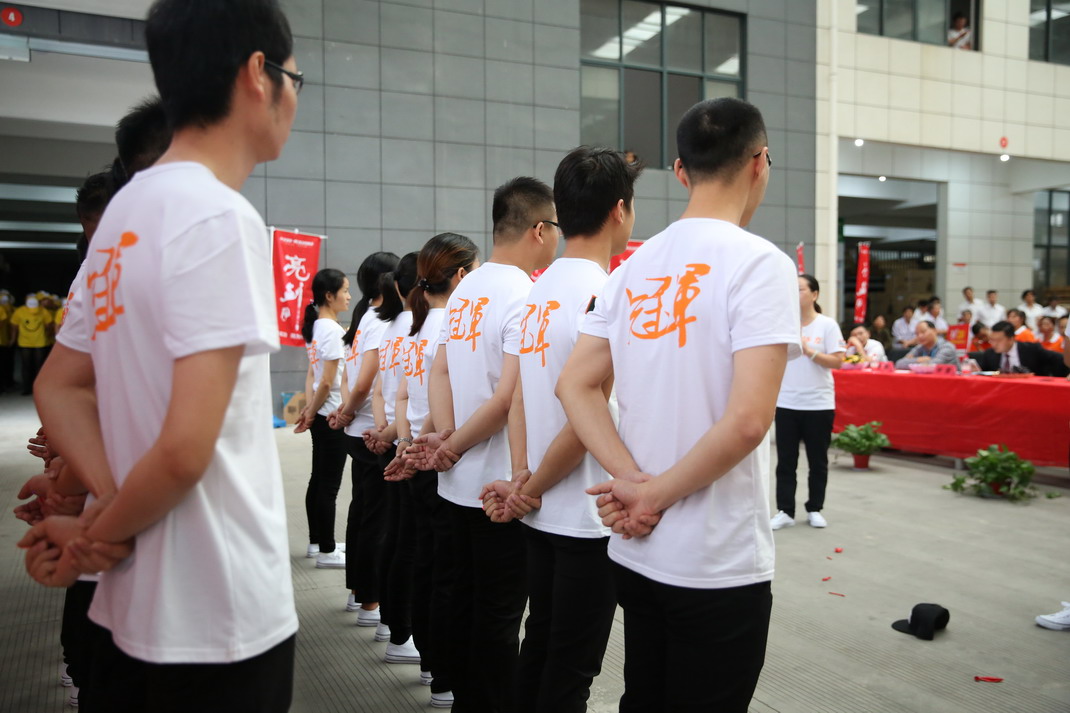 “亮剑，2016”——暨科恩第二届动力落地晨会PK大赛
