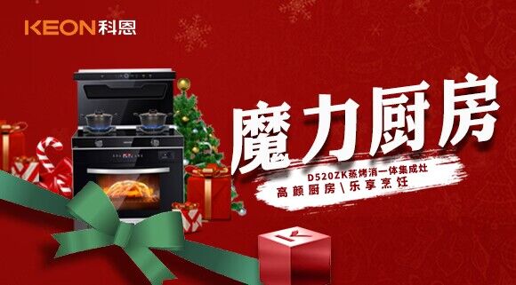 圣诞节|我家的魔力厨房——科恩D520ZK能蒸善烤，无所不能！